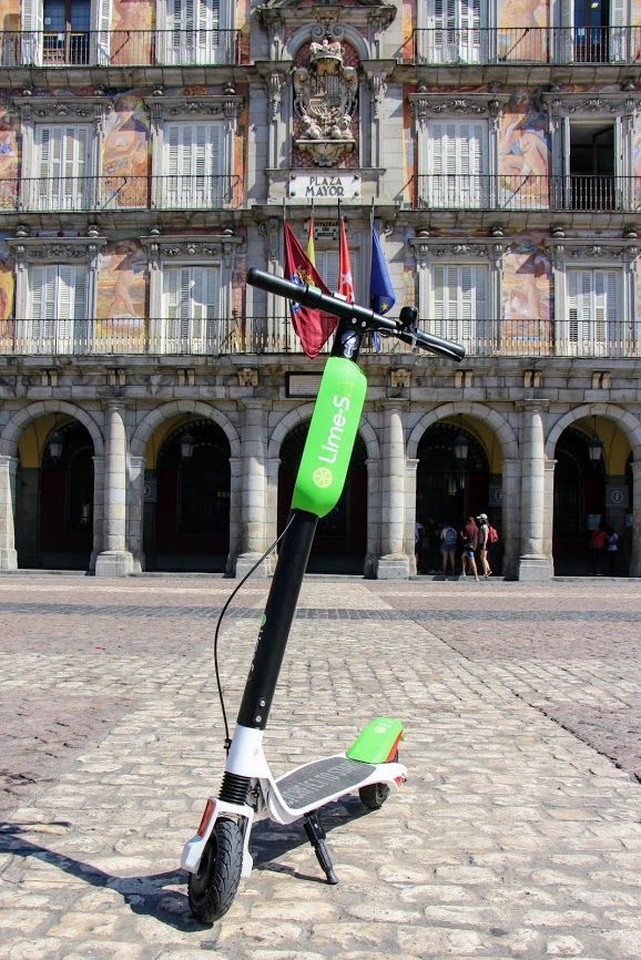 Lime llega a Madrid con sus patinetes eléctricos compartidos de libre estacionamiento