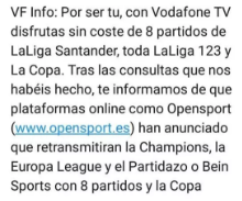 Vodafone OpenSport