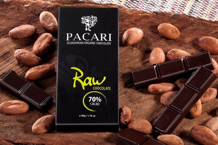 Foto de Chocolate Pacari Raw 70% Cacao