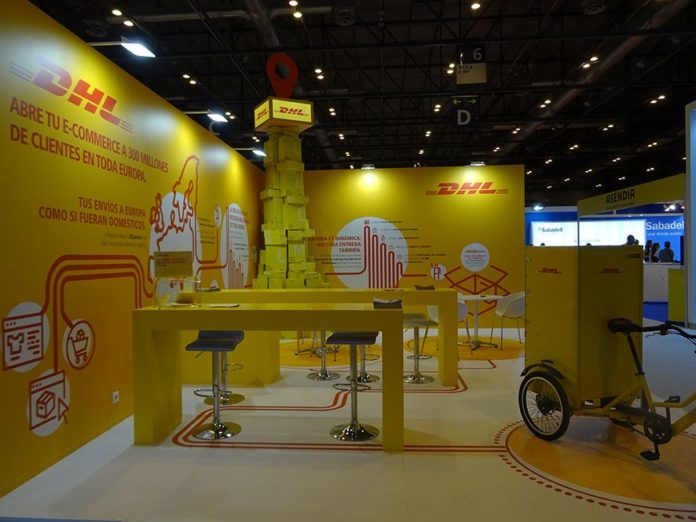 Foto de DHL Parcel en eShow Madrid 2018