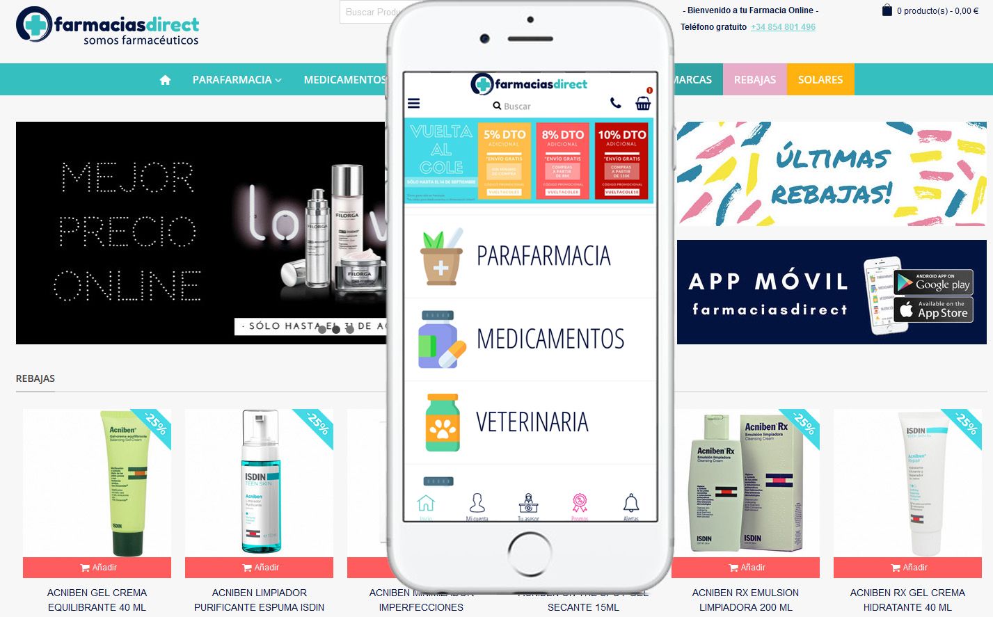Farmaciasdirect estrena su APP de eHealth para mejorar la experiencia de los usuarios