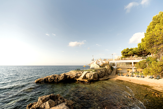 Foto de Cala privada del Barceló Illetas Albatros