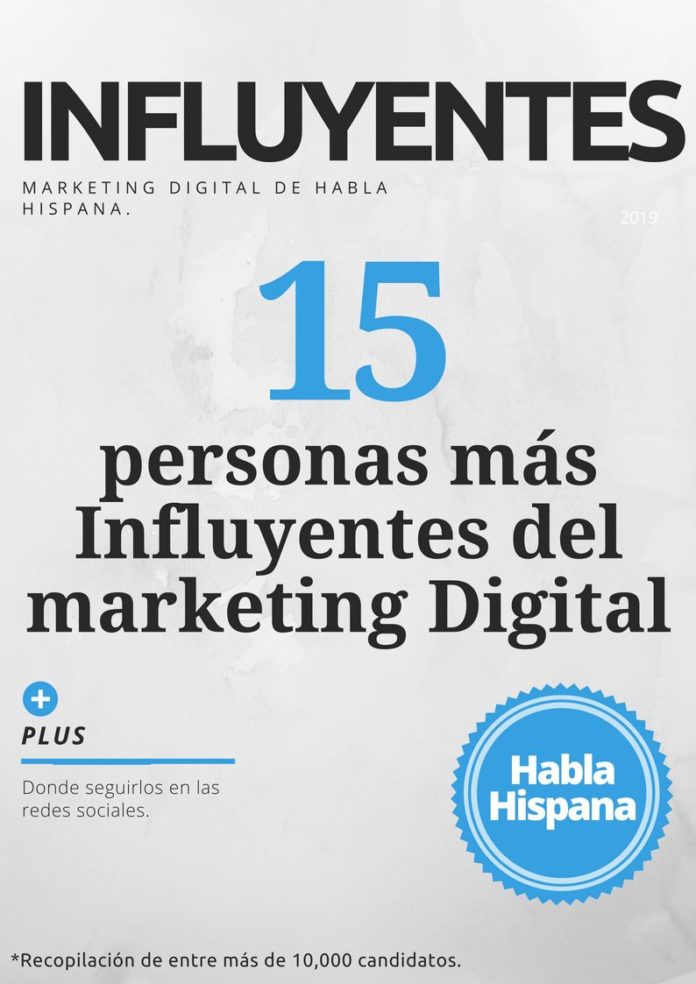 Foto de Portada: 15 Influyentes del Marketing Digital