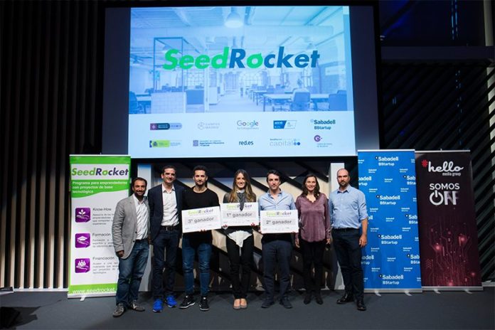 Foto de Ganadores del XVIII Campus de Emprendedores de SeedRocket