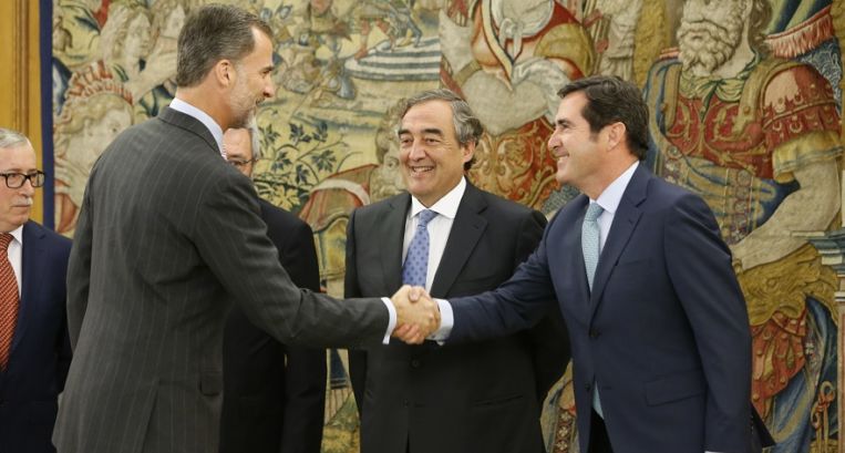 ¡Váyase señor Rosell! ¡Bienvenido señor Garamendi!