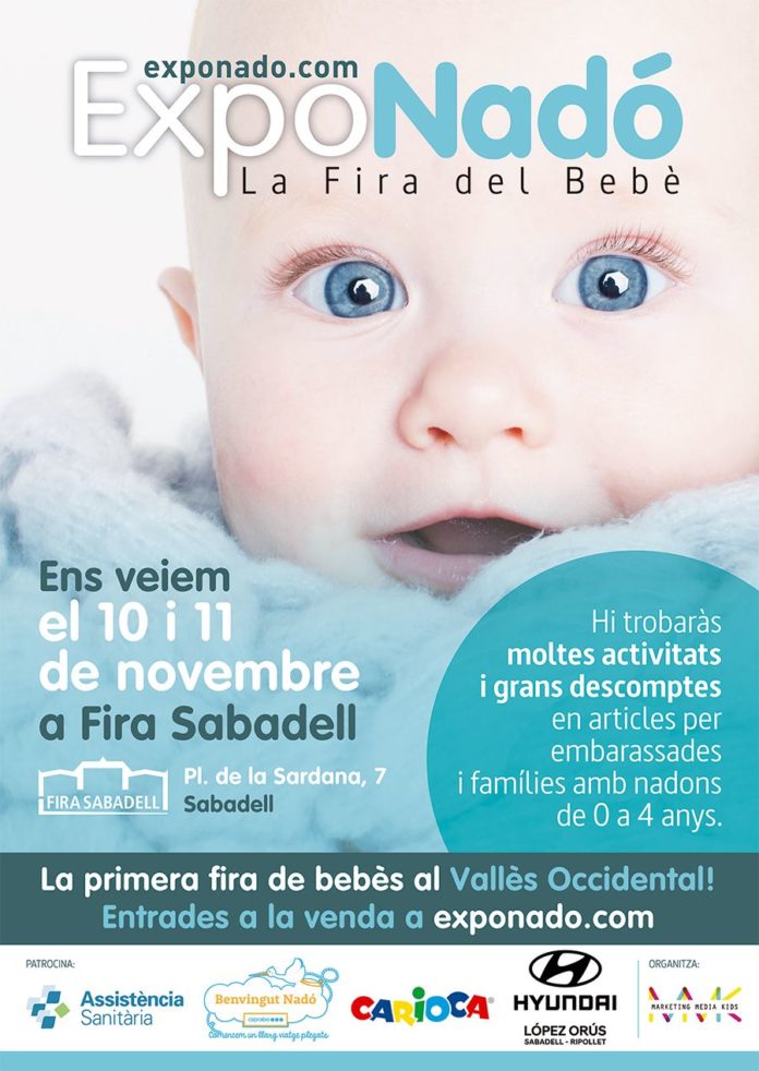 ExpoNadó Sabadell, un fin de semana dedicado al embarazo, la infancia y las nuevas familias