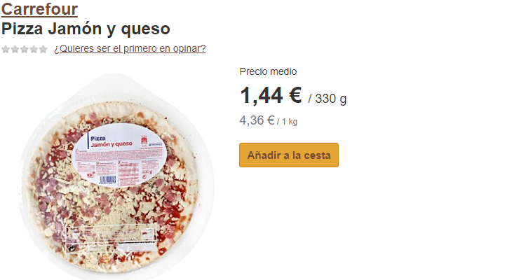 Carrefour Mercadona Lidl DIA