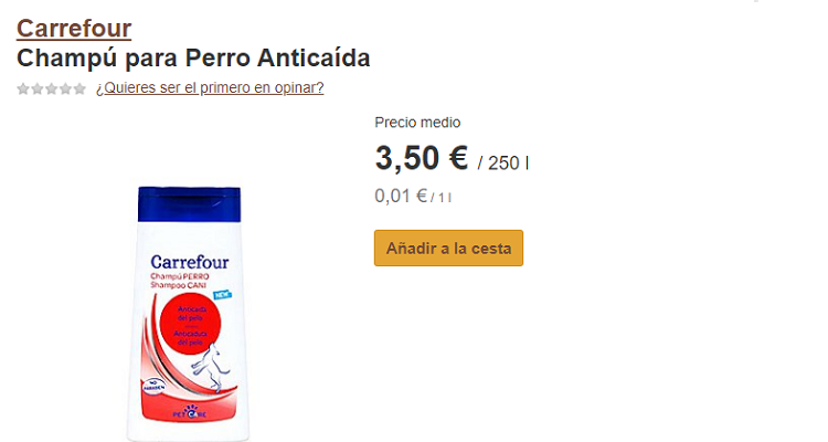 Carrefour Mercadona Lidl DIA