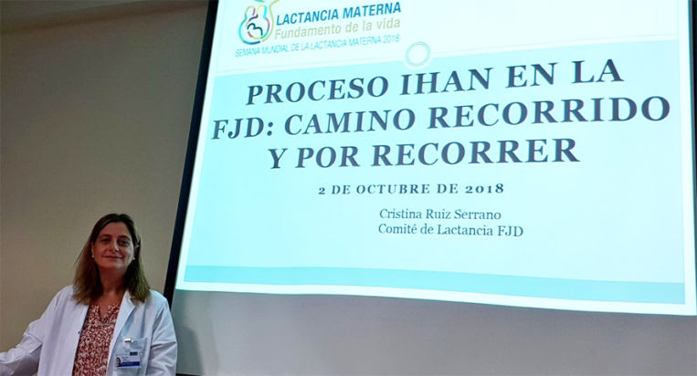 La Jiménez Díaz celebra la Semana Mundial de la Lactancia Materna