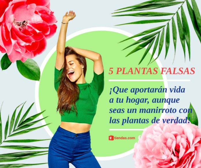 Foto de 5 plantas falsas que aportarán vida a tu hogar