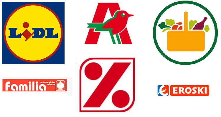 Alcampo, Eroski, Dia, Lidl o Mercadona. ¿Dónde son más baratos los básicos?