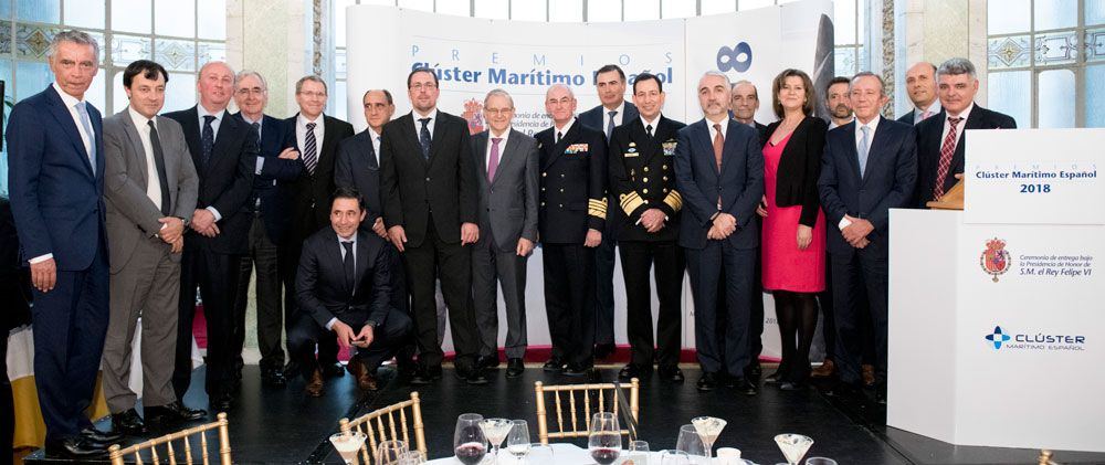 Entregados los Premios Clúster Marítimo Español 2018