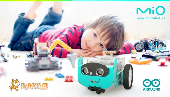 Nuevo robot Mio, la alternativa al mBot de Makeblock