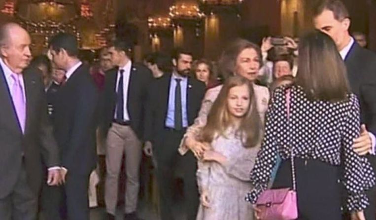 fotos inadecuadas de Letizia y Felipe