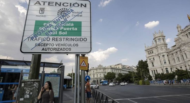 Madrid Central prohíbe la entrada a más de 2 millones y medio de vehículos