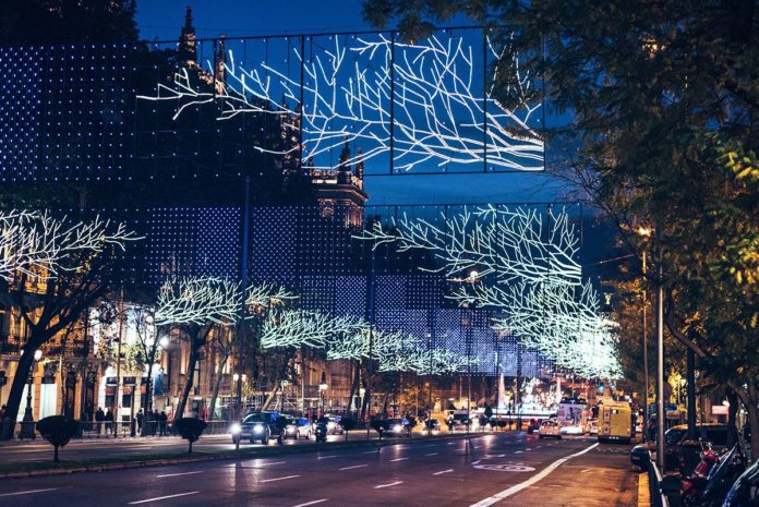 Foto de Navidad en Madrid 2017