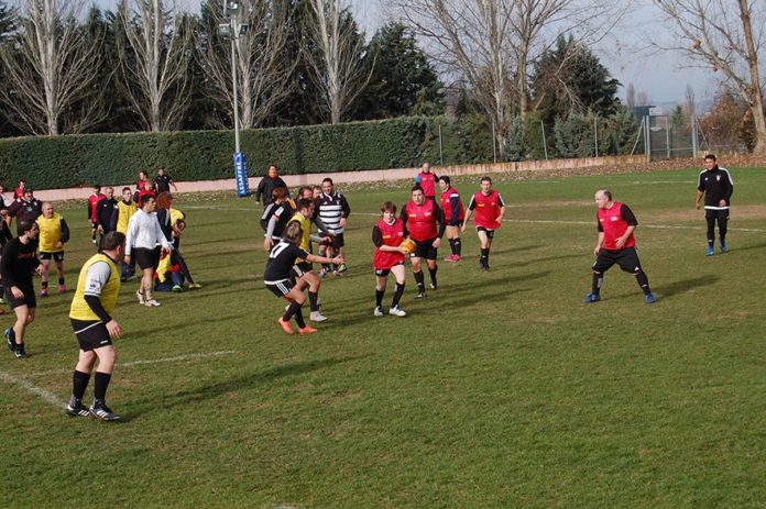 Foto de DHL Express patrocina un partido de rugby inclusivo en