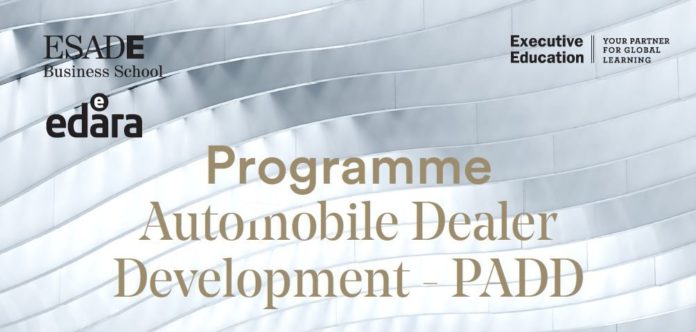 ESADE transforma el futuro del Distribuidor Automoción con el Program Automobile Dealer Development (PADD)