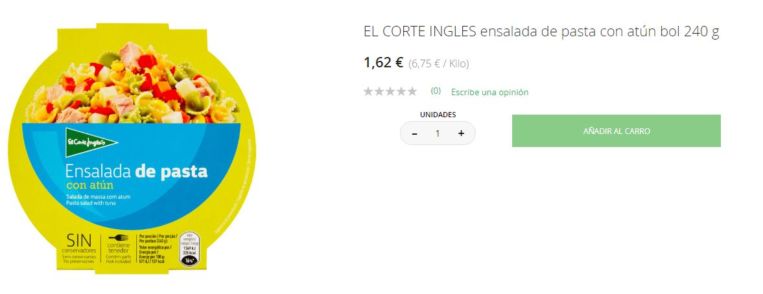 Mercadona y El Corte Inglés
