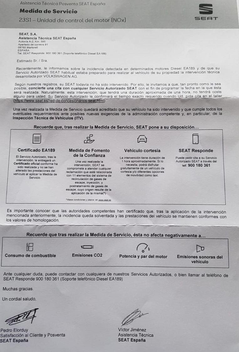 Las ridículas multas a Volkswagen obligan a los afectados del ‘dieselgate’ a pelear 1 Merca2.es Volkswagen, Seat