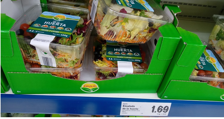 Lidl ensalada de la huerta