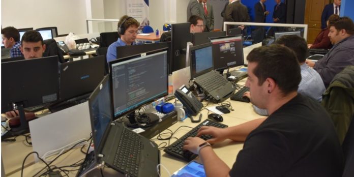 Foto de Trabajadores de Serbatic en el Centro Tecnológico de Cuenca