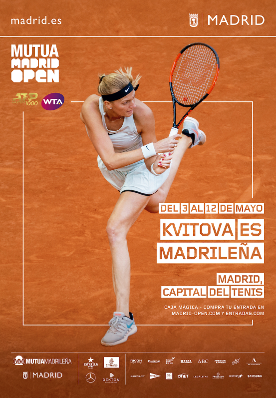 Foto de Kvitova es madrileña 