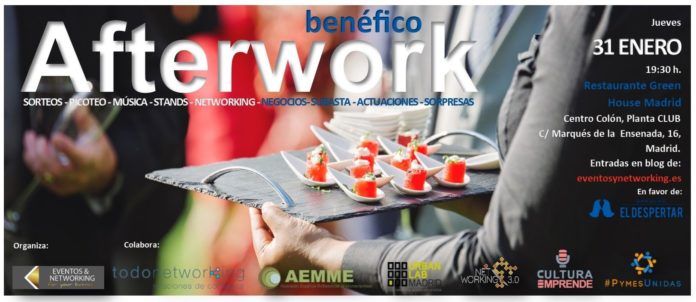 Business Afterwork con fines benéficos