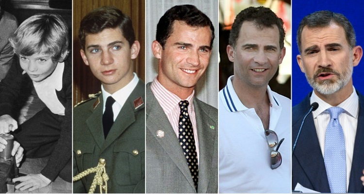 Letizia cambios Rey Felipe trajes