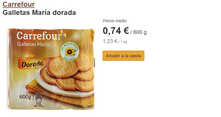 Mercadona y Carrefour