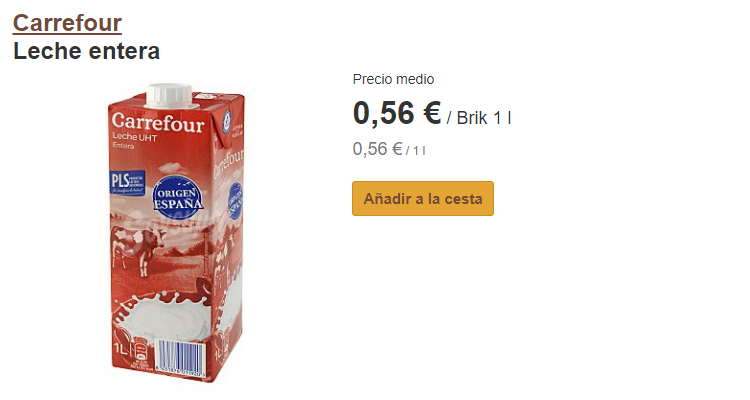 Mercadona y Carrefour
