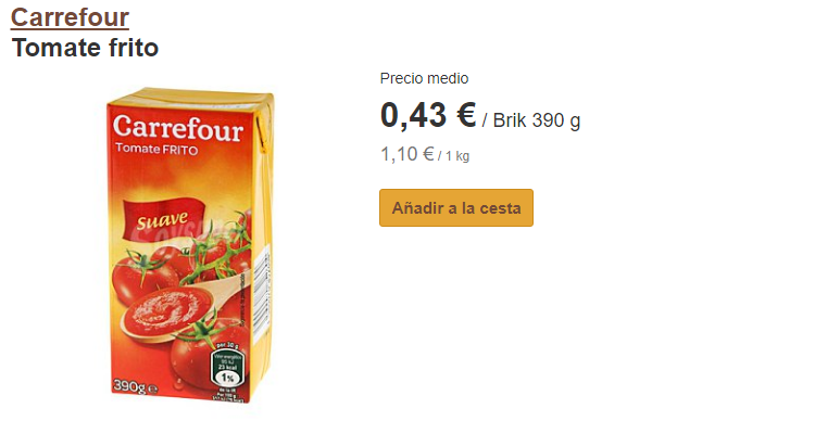 Mercadona y Carrefour