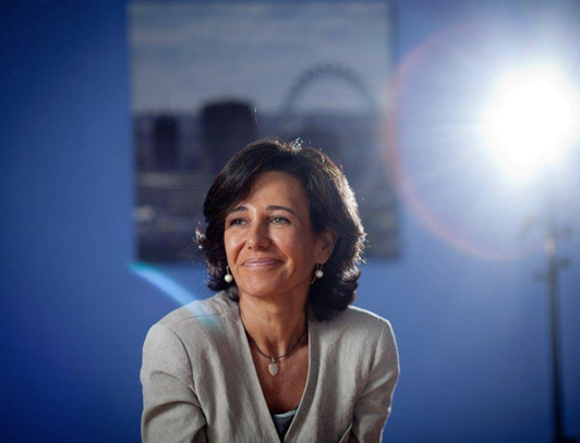 Ana Botín, presidenta de Banco Santander.