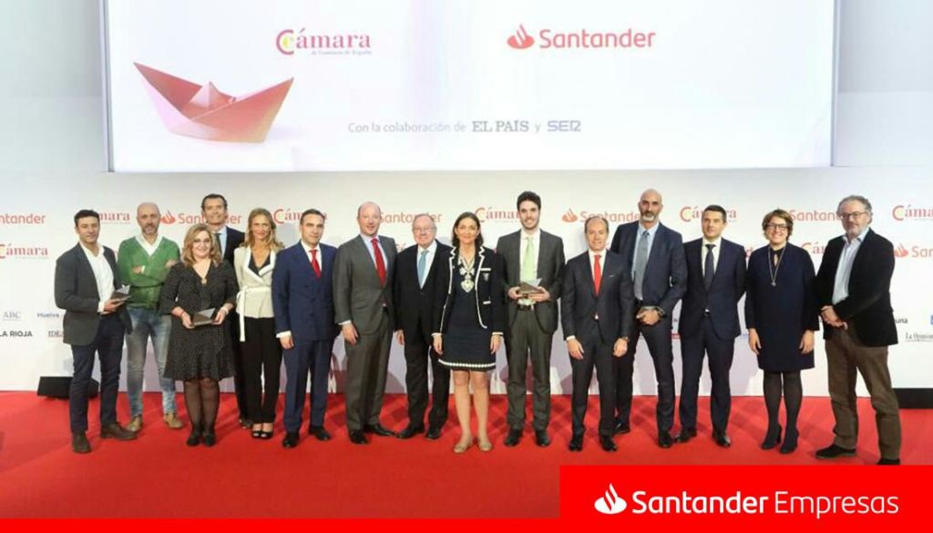 Santander apoya la innovación y el talento con el premio ‘Pyme del año’