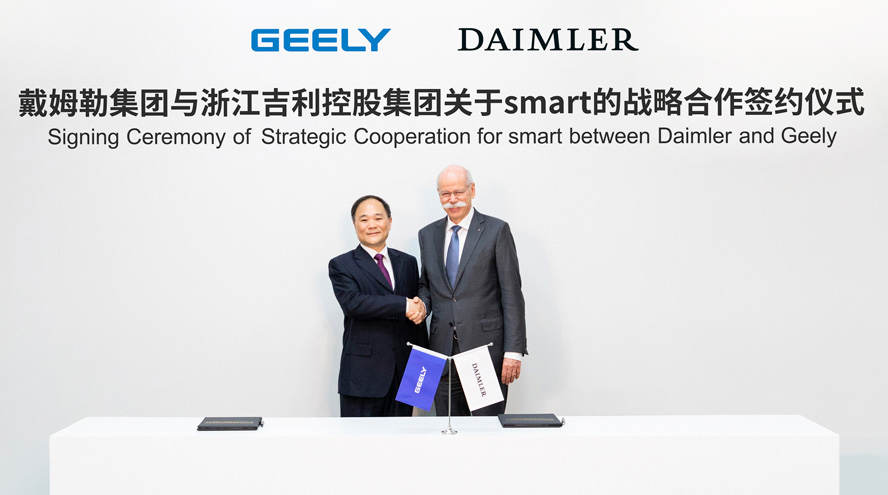 Daimler Geely smart