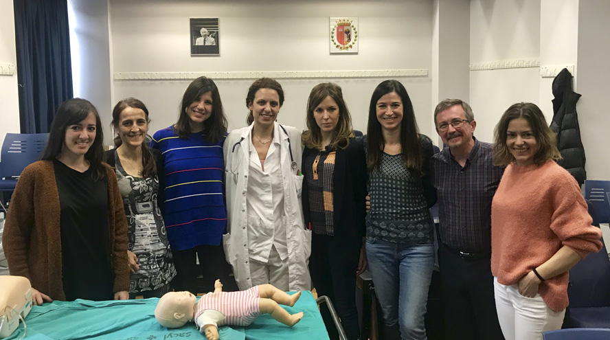 Especialistas del Jiménez Díaz se forman en la estabilización de emergencias pediátricas