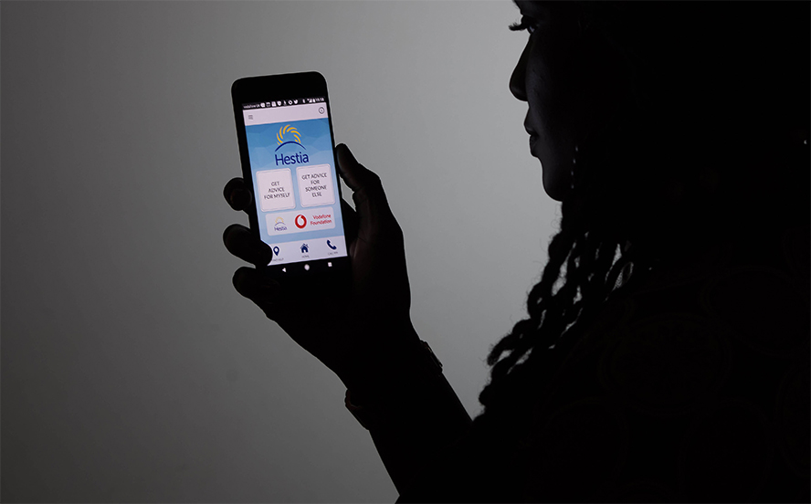 Bright Sky, la app de la Fundación Vodafone para ayudar a las víctimas de violencia machista