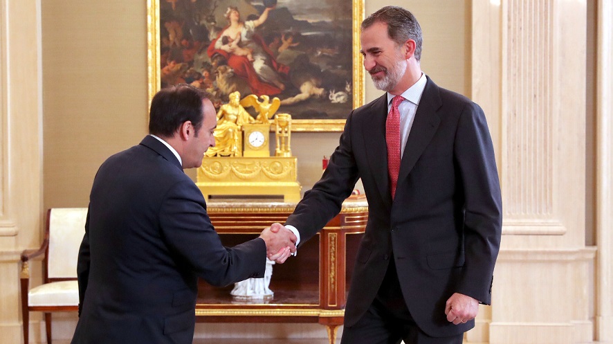 La Casa Real recibe al Grupo Cofares con motivo de la celebración del 75 aniversario