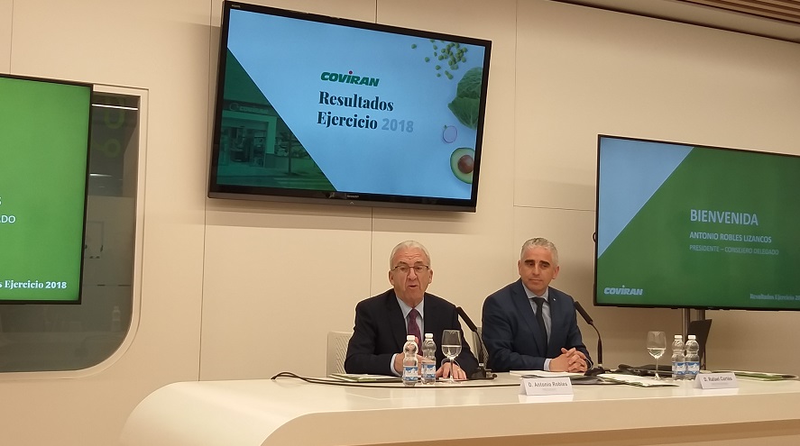 Covirán crece un 5,6% en un año marcado por la salida de su presidente