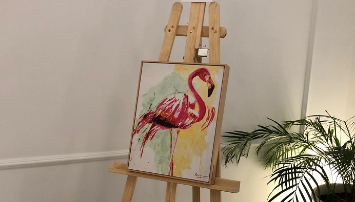 ¿Un altavoz o un cuadro? Tecnología y arte se combinan 1 Merca2.es flamingo ok Merca2.es