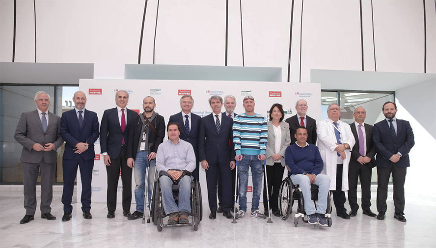 Las fundaciones Mapfre y Rafael del Pino, claves para los lesionados medulares