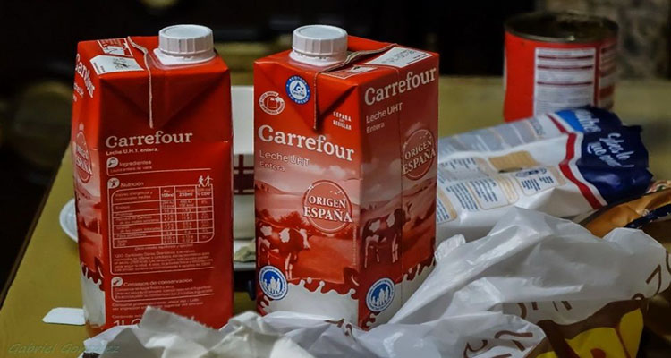El Código QR de seguimiento de la leche de Carrefour y otros avances tecnológicos