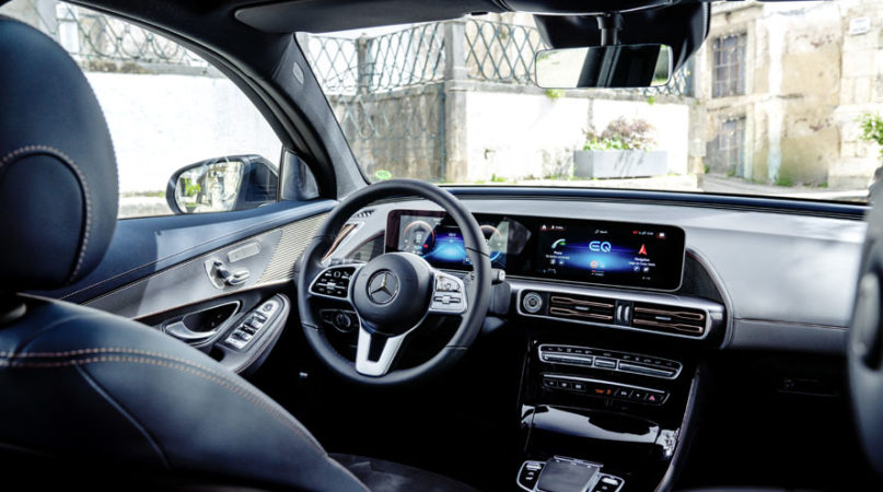 Mercedes-Benz EQC interior