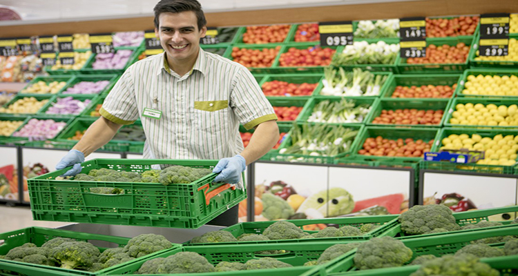 Interior supermercado Mercadona