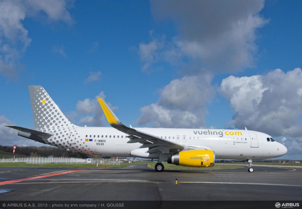 Un avión de Vueling aterriza de emergencia tras un falso aviso de bomba