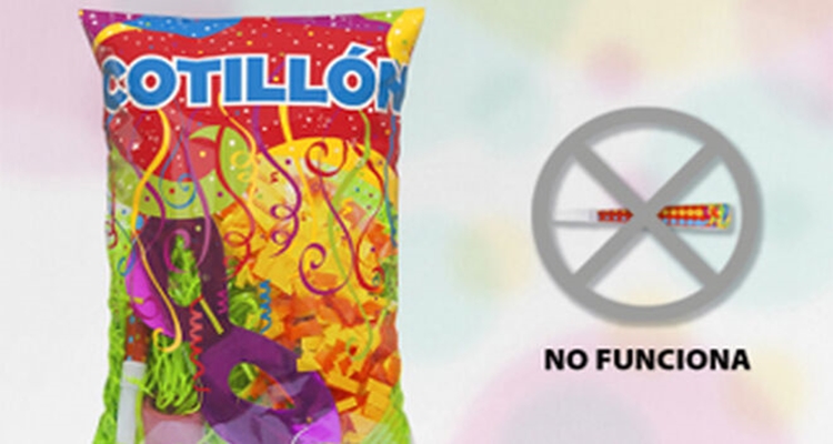 Bolsa cotillón Mercadona fuera catálogo
