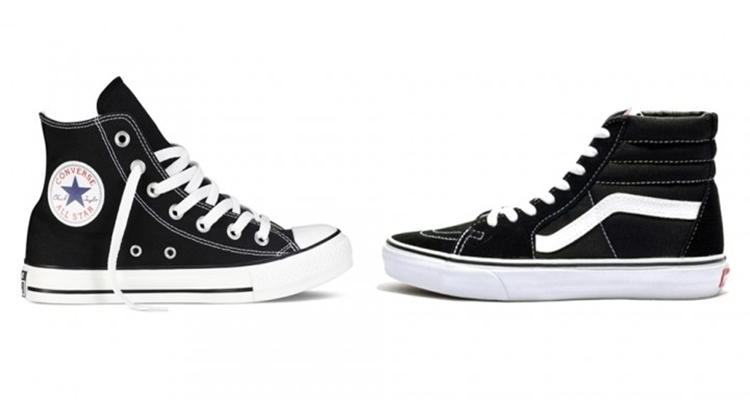 vans tipo converse