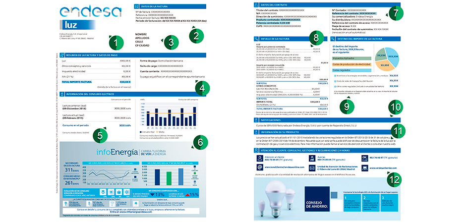 Entender la factura de la luz