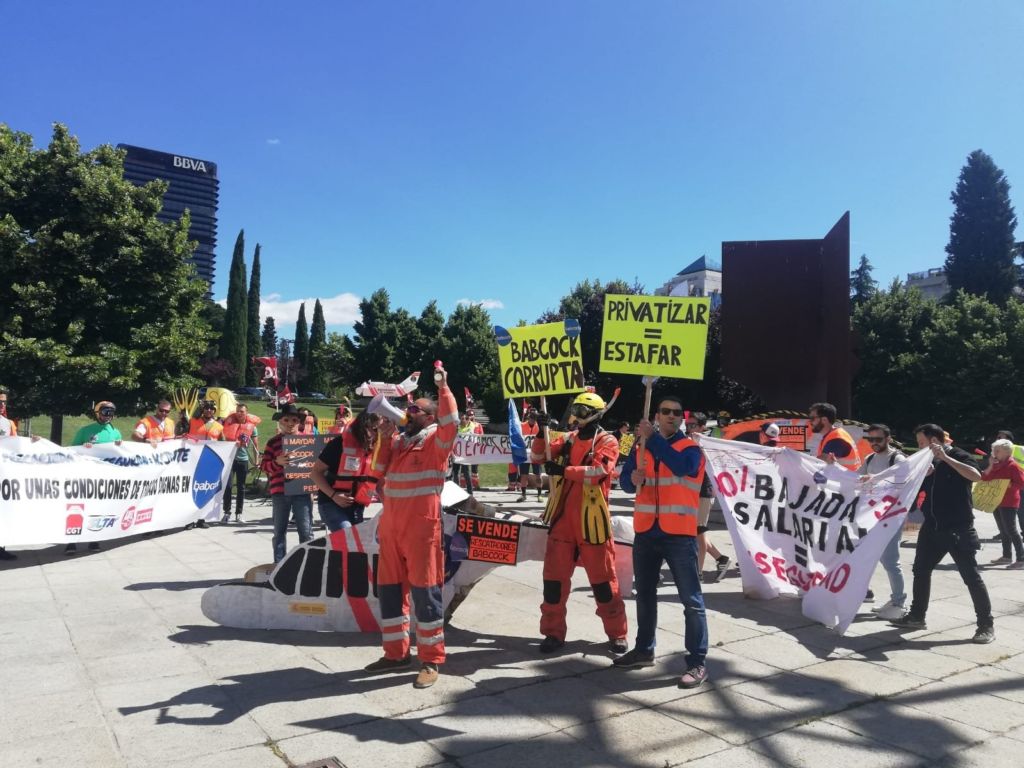 El Sepla convoca paros en Babcock en plena oleada de incendios