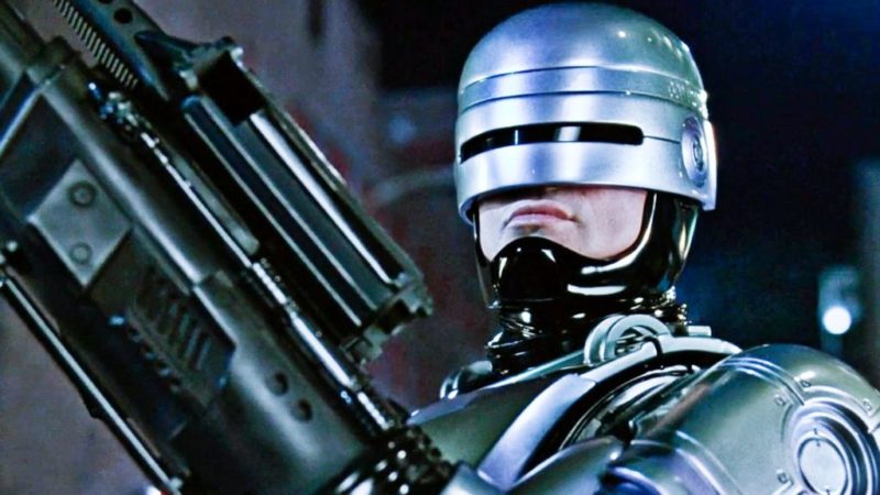 Robot de la película de cine Robocop